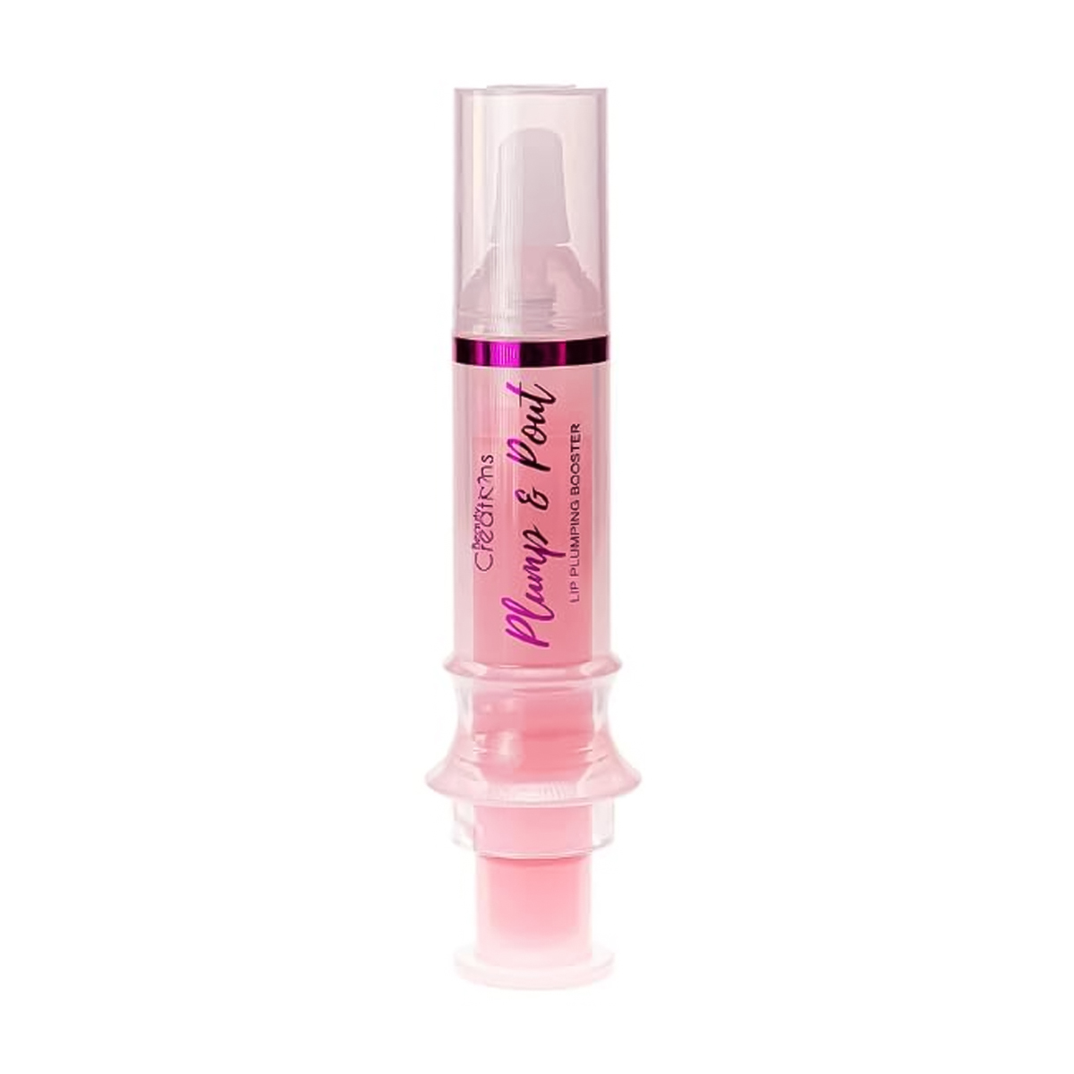 Блиск для збільшення об'єму губ Beauty Creations Plump &amp; Pout Lip Plumping Booster, Pink Lemonade, 6 мл